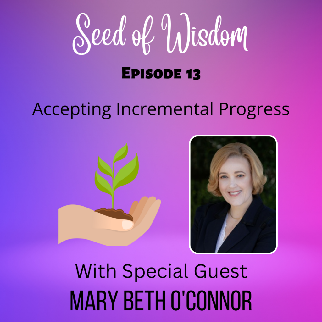 SOW #13 Accepting Incremental Progress with Special Guest Mary Beth O’Connor